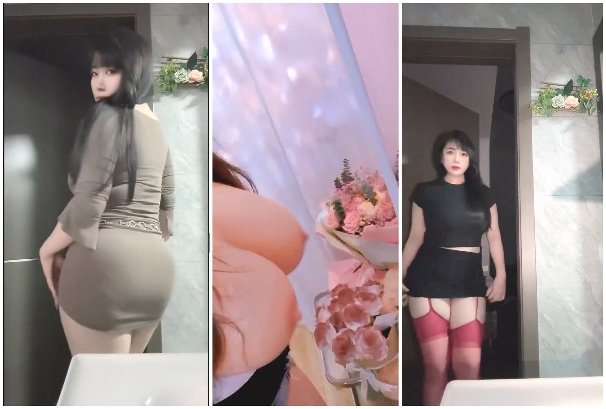 【抖音福利】巨乳大奶御姐【美姨】自慰抠穴【7V】【139M】